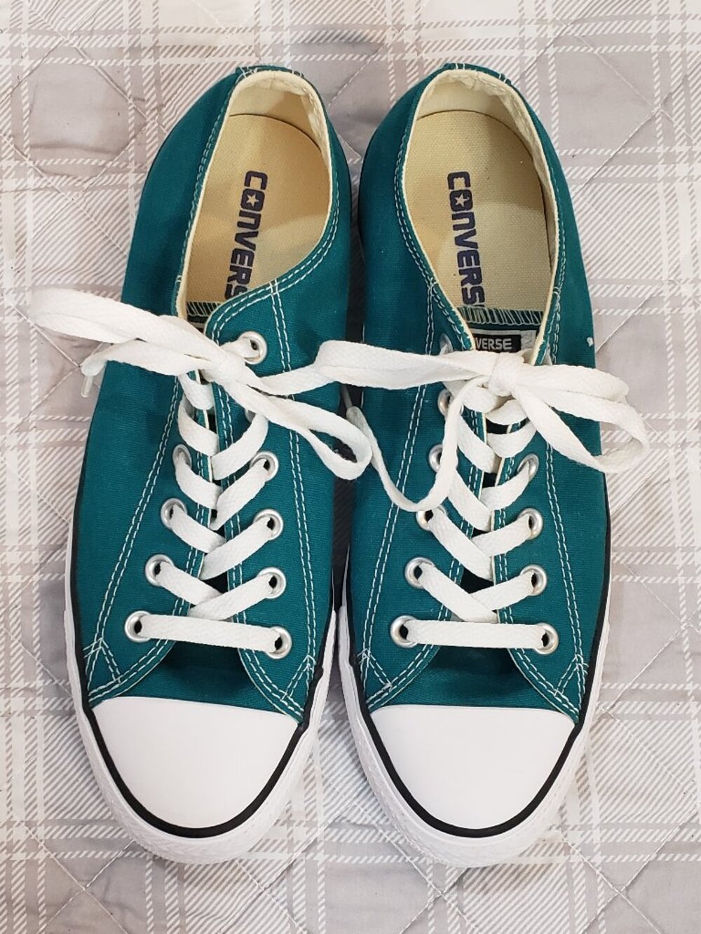 Converse Chuck taylor Rebel teal All Star low sneakers Size Men's 7/ Women's 9